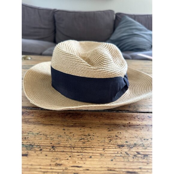 C.C. Exclusives Womens Paper hat one size sun‎ hat summer - Picture 1 of 6